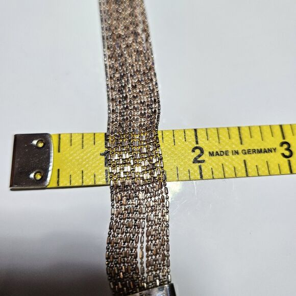 *Sale* Vintage Italy Dyadema Signed Sterling Silver 925 Multistrand 7-7.5" - Picture 14 of 16
